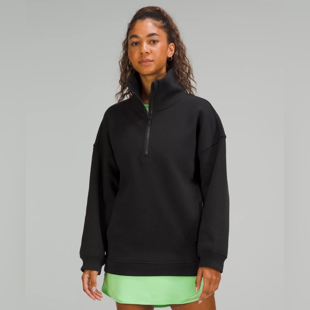 Lululemon Thick Fleece Half Zip 🍋Like New!